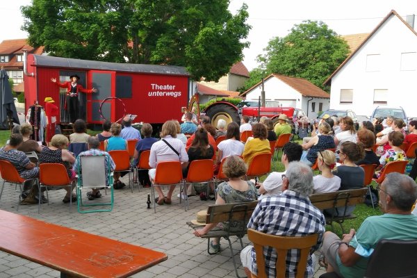 ... die Bühne im Blick